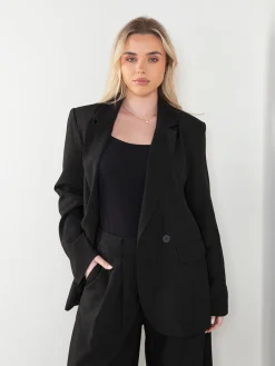 Blazer alfaiataria cruzado