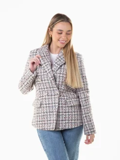 Blazer assertoado pérola