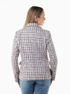 Blazer assertoado pérola