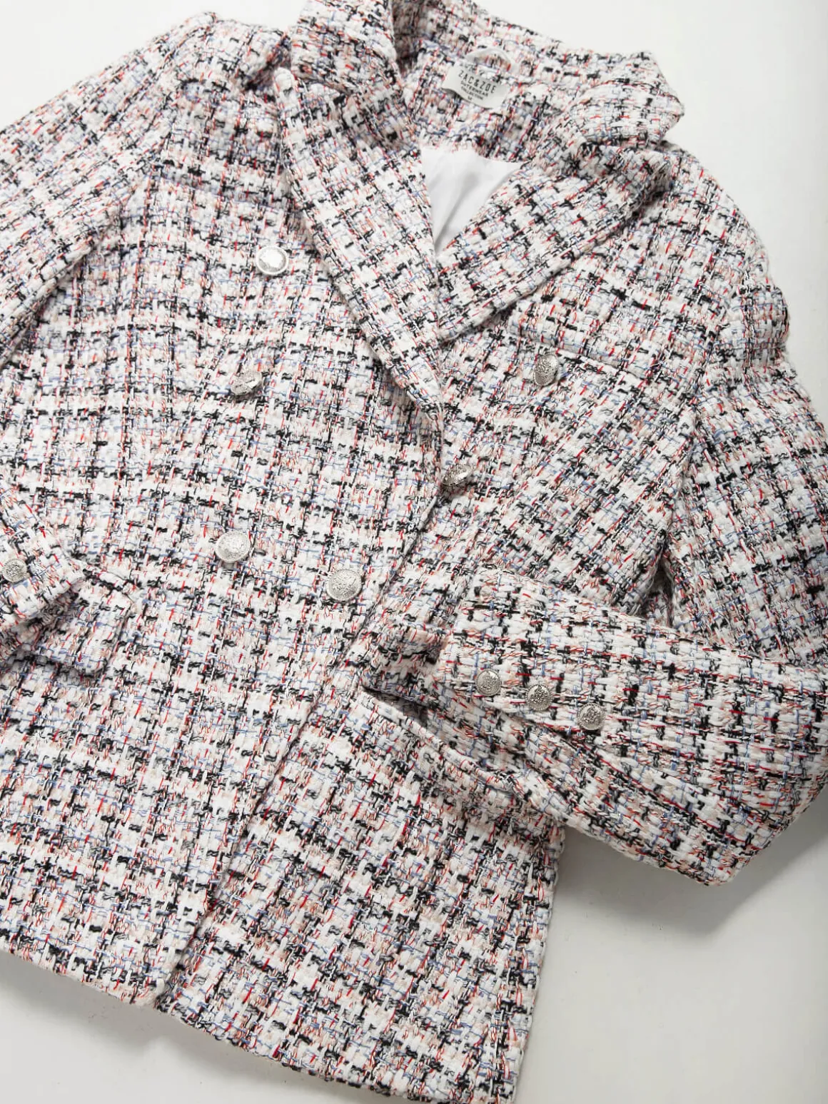 Blazer assertoado pérola