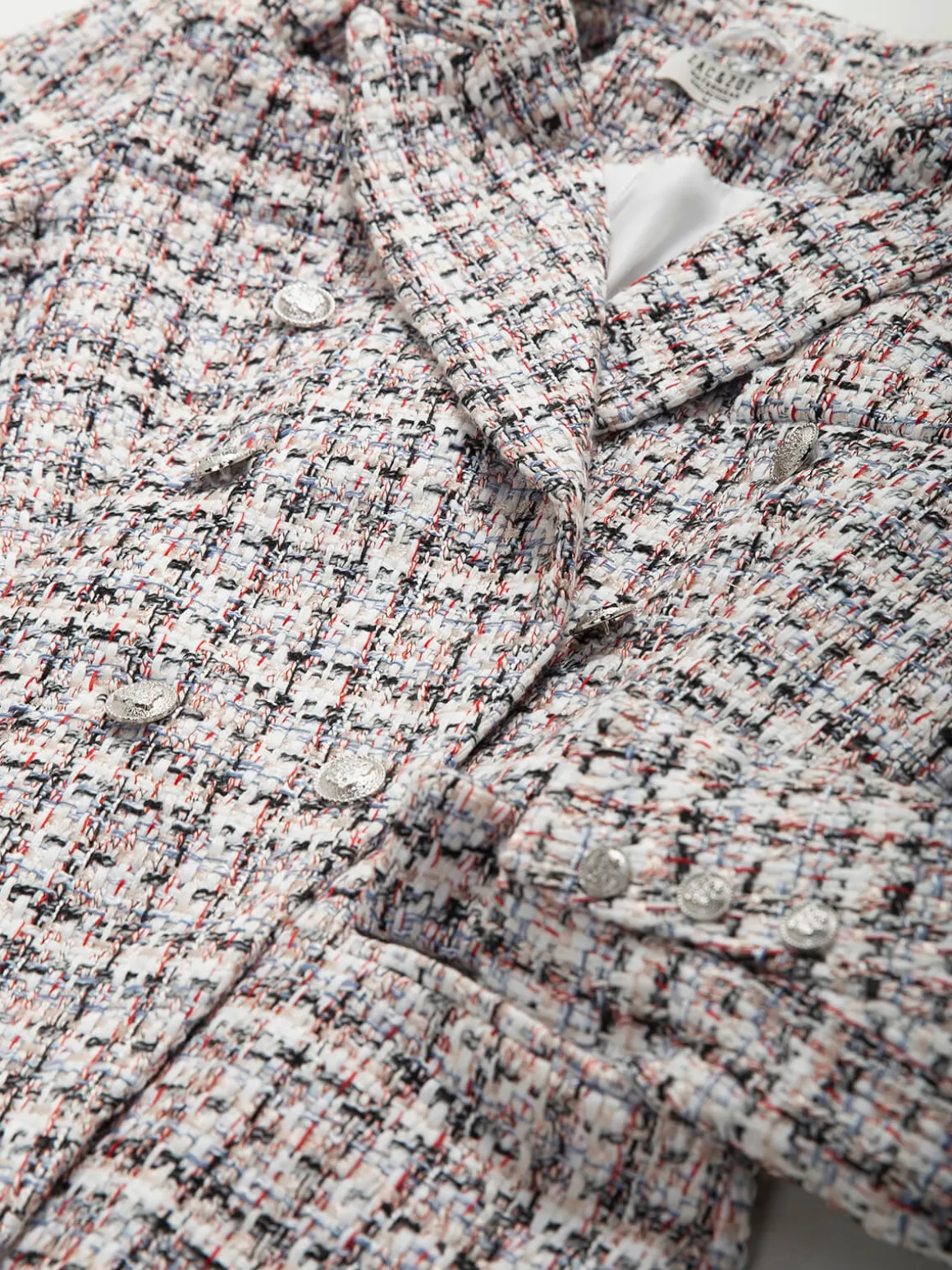 Blazer assertoado pérola