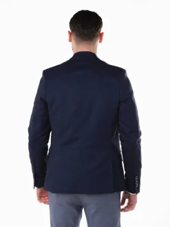Blazer azul marinho slim fit