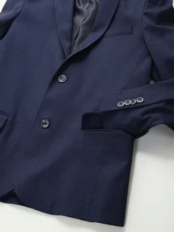 Blazer azul marinho slim fit