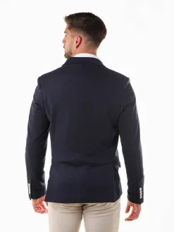 Blazer azul marinho slim fit