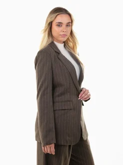 Blazer com riscas diplomáticas