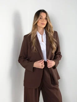 Blazer de alfaiataria com botões