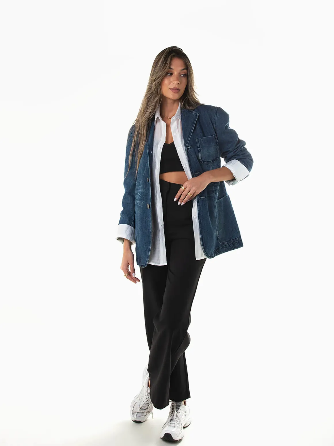 Blazer oversize de ganga