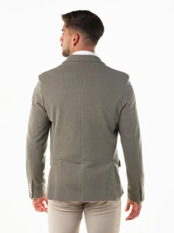 Blazer verde slim fit