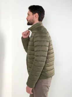 Blusão impermeável acolchoado leve