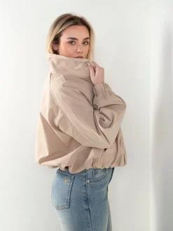 Bomber oversized gola alta