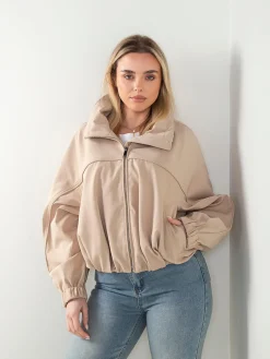 Bomber oversized gola alta