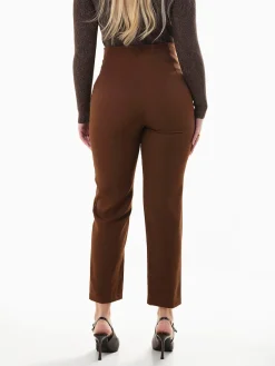 Calças alfaiataria de cintura alta