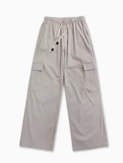 Calças cargo tecido elástico