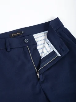 Calças chino azul marinho