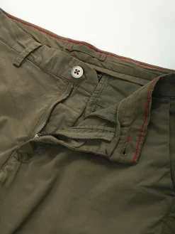 Calças chino em algodão