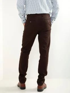 Calças chino estruturadas