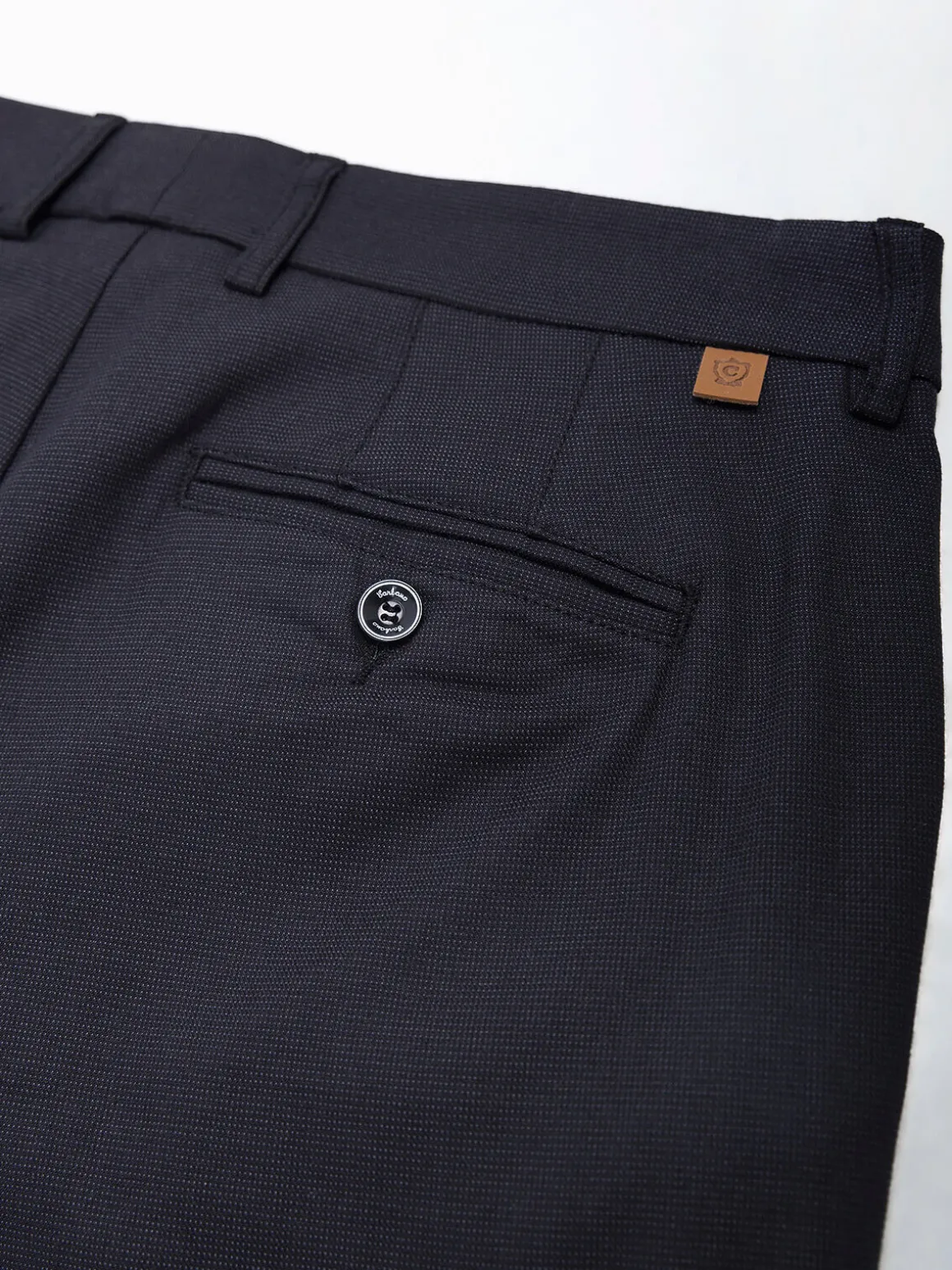 Calças chino pretas