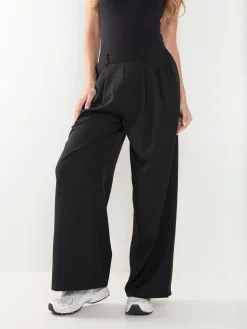 Calças de alfaiataria wide leg