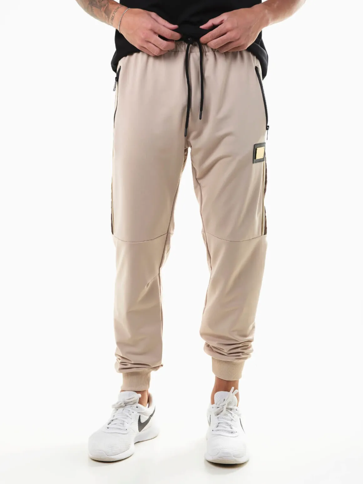 Calças fato treino com aplicação