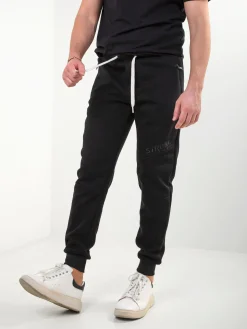 Calças fato treino com bordado