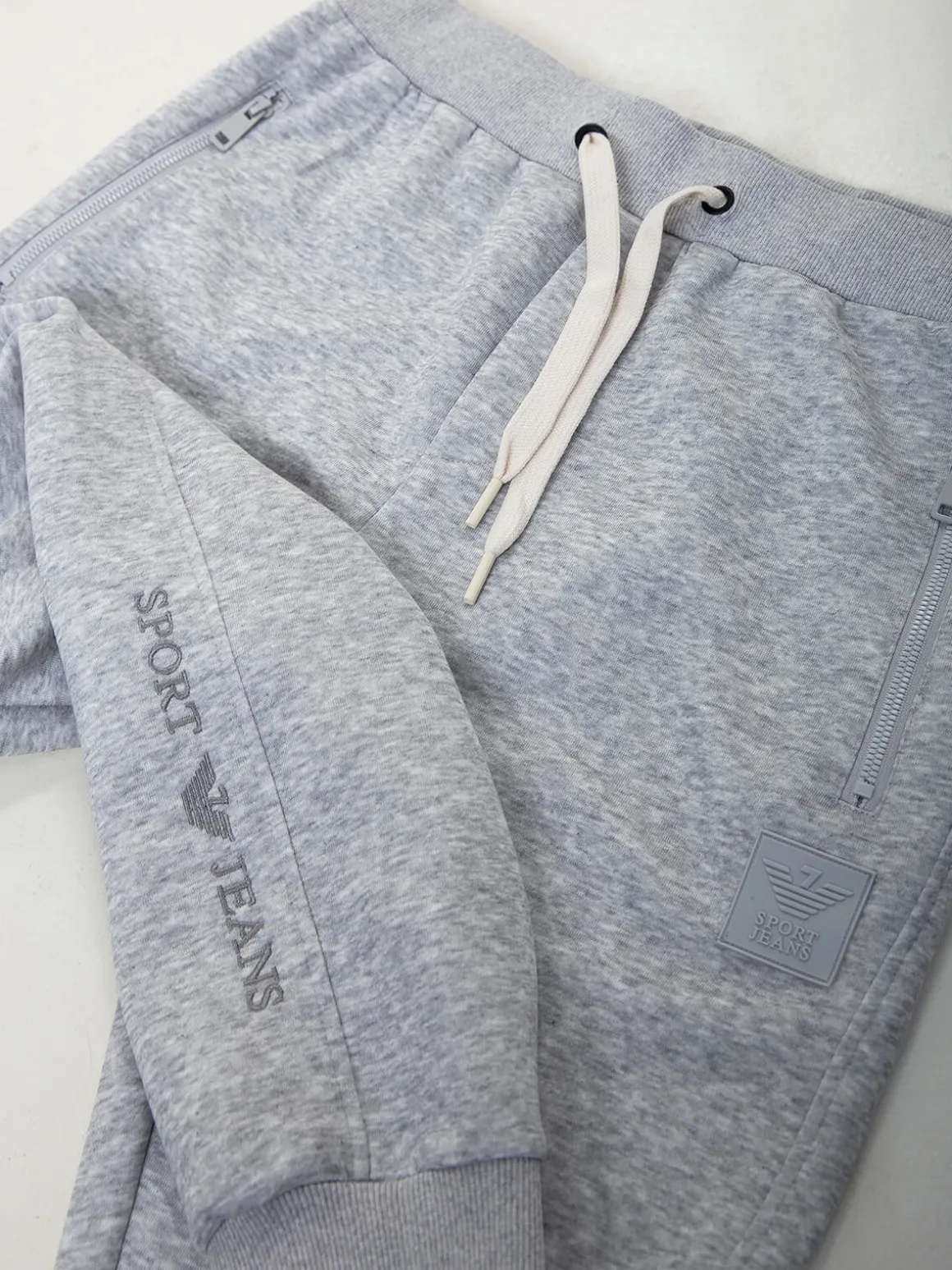 Calças fato treino com cintura ajustável