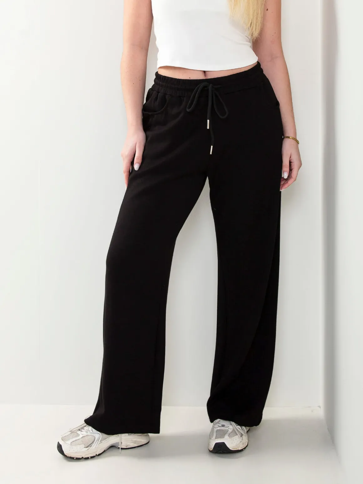 Calças fato treino largas