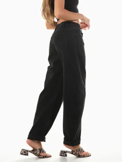 Calças ganga balloon pretas