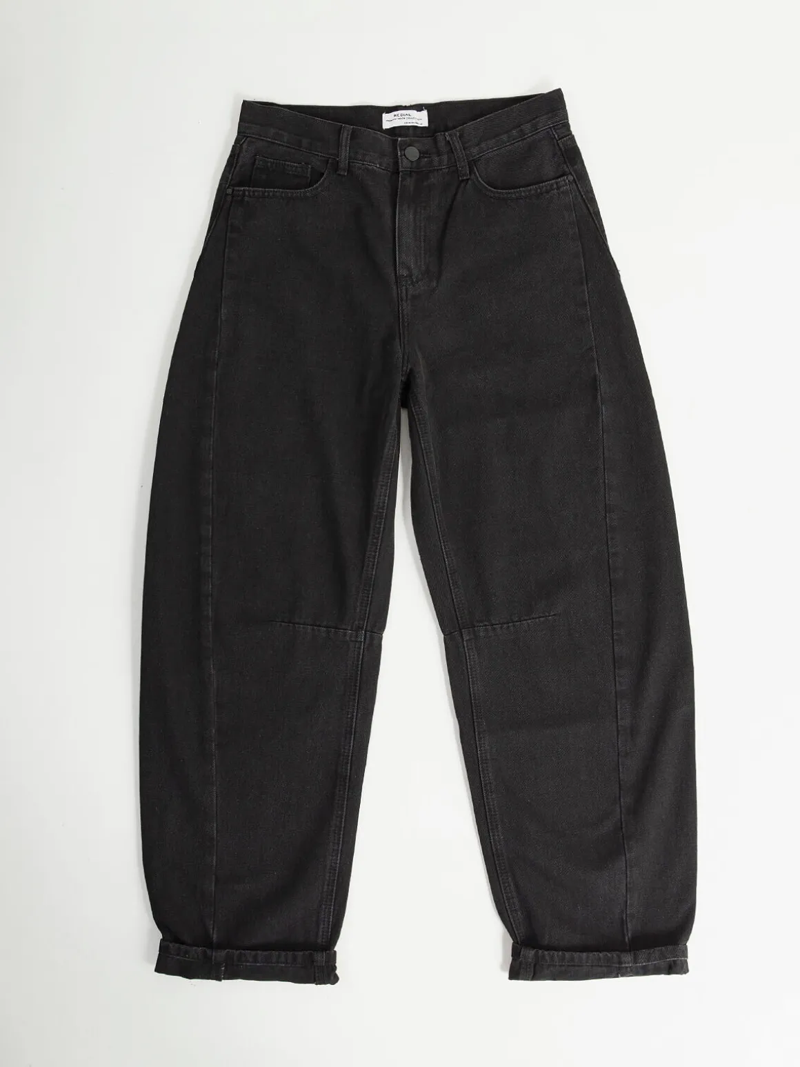 Calças ganga balloon pretas