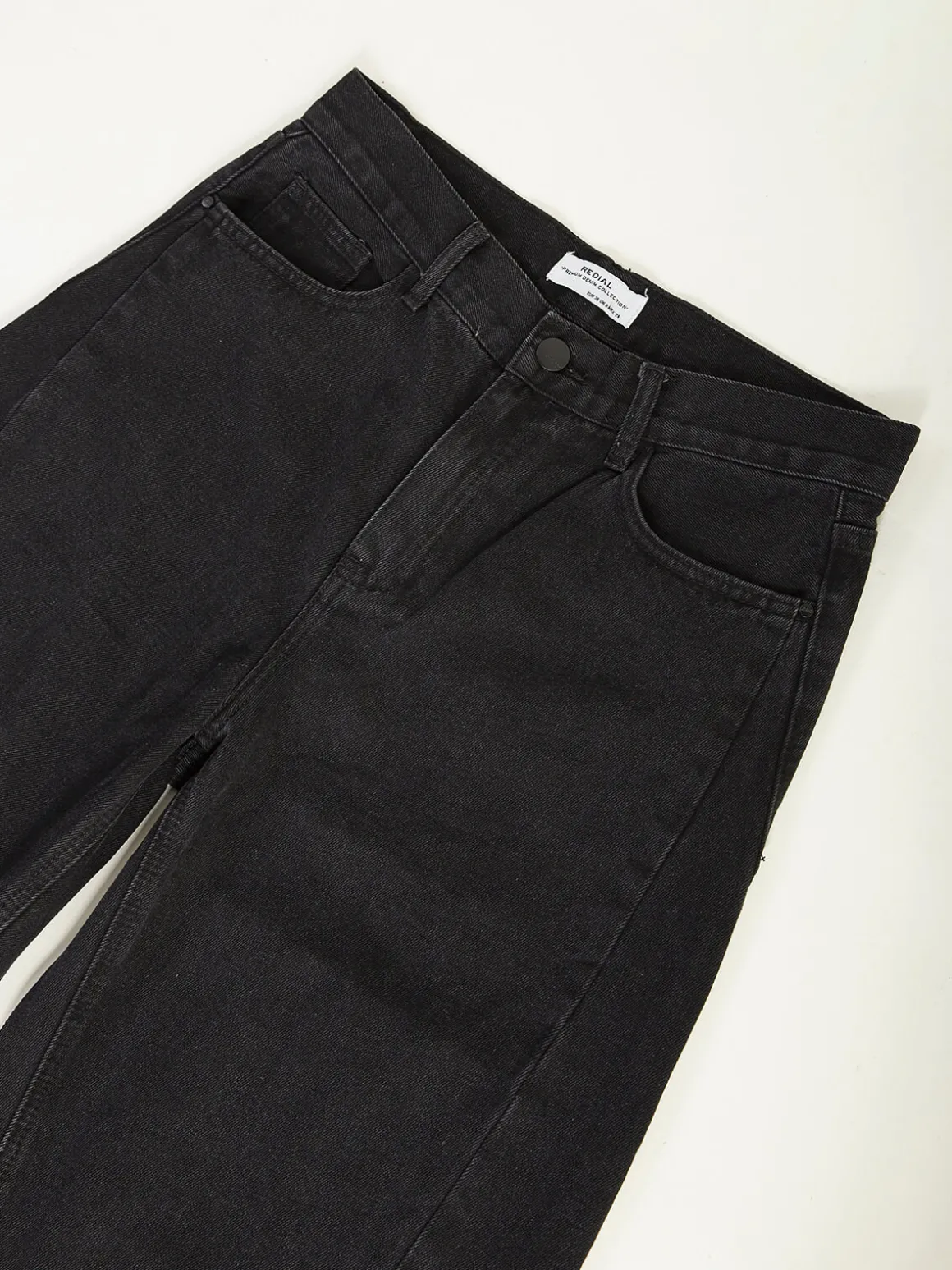 Calças ganga balloon pretas