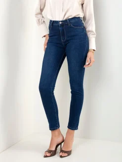 Calças ganga push-up skinny