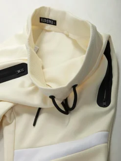 Calças jogger color block