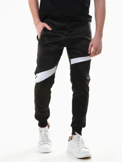 Calças jogger color block