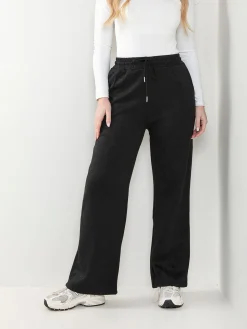 Calças malha nervuras interior polar