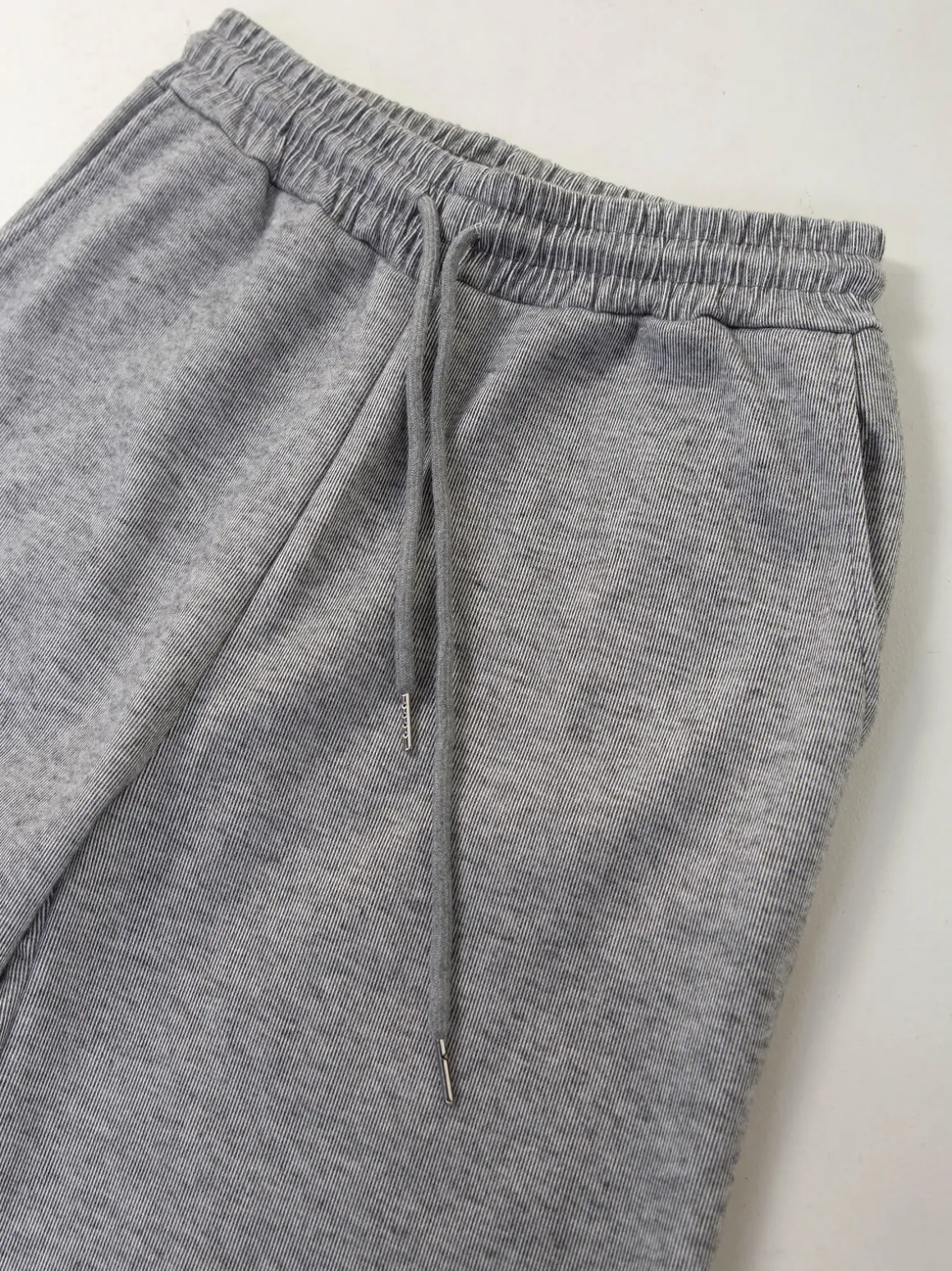 Calças malha nervuras interior polar