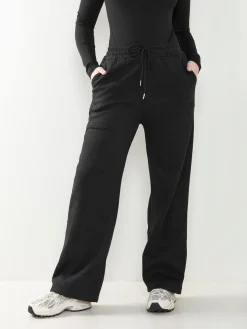 Calças malha nervuras interior polar