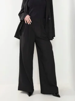 Calças palazzo de alfaiataria