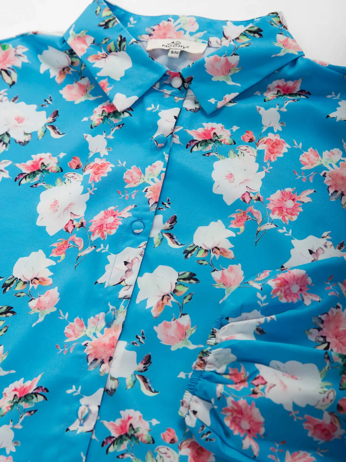 Camisa com estampado floral