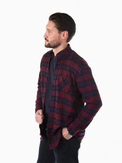 Camisa flanela xadrez com bolso