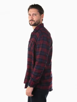 Camisa flanela xadrez com bolso