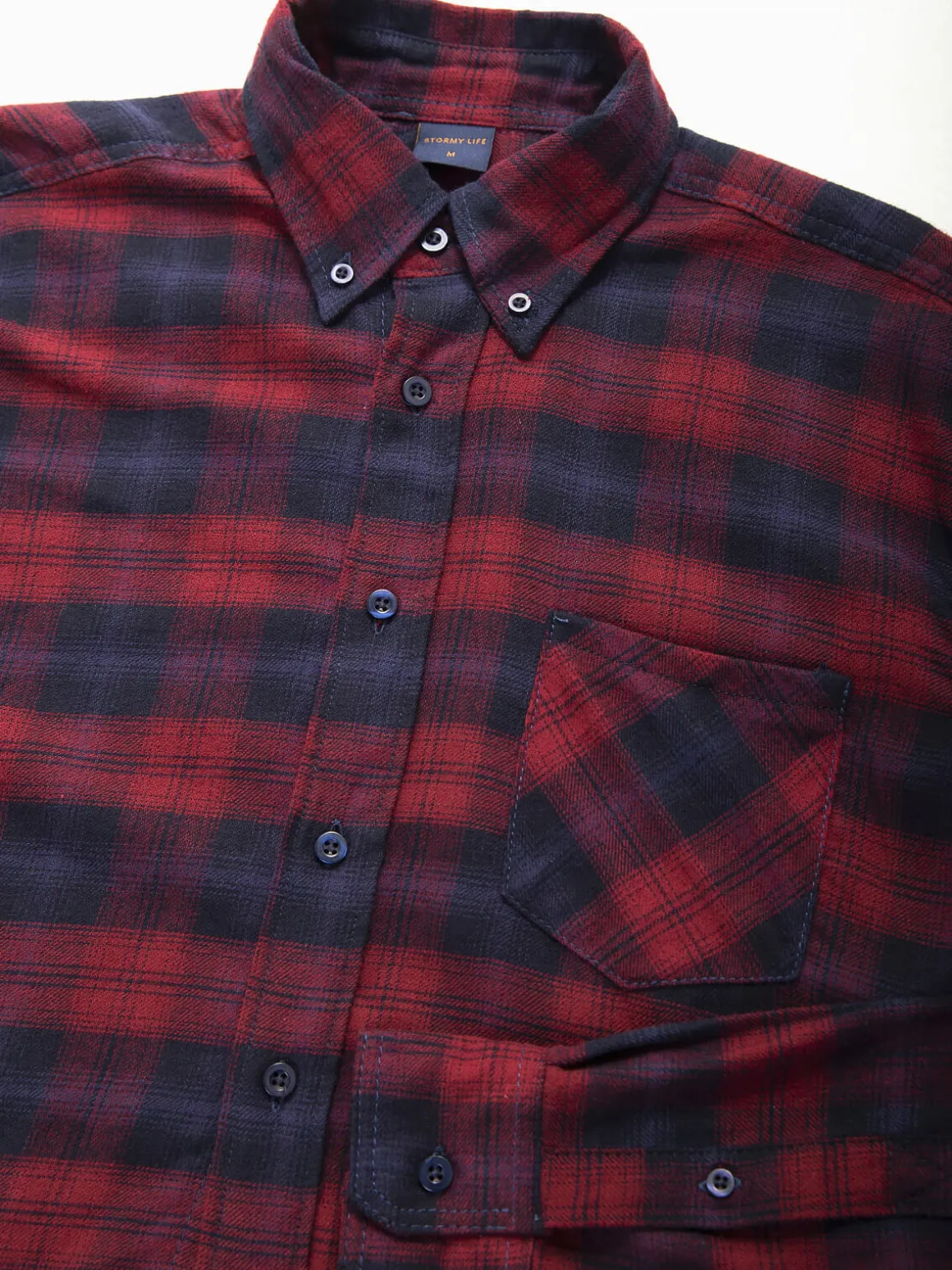 Camisa flanela xadrez com bolso