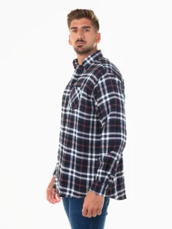 Camisa xadrez de flanela