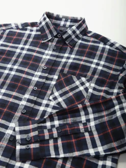 Camisa xadrez de flanela
