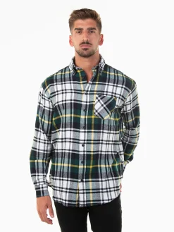 Camisa xadrez de flanela