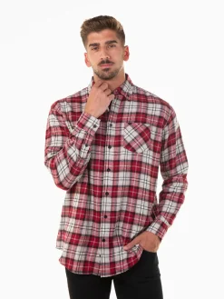 Camisa xadrez de flanela
