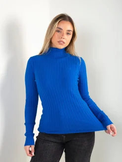 Camisola canela fina gola alta