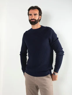 Camisola de malha com textura