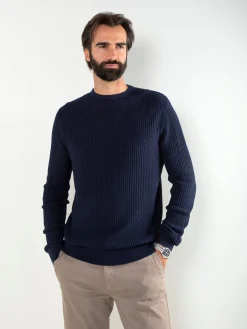 Camisola de malha com textura