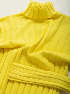 Camisola justa malha canelada