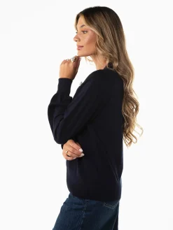 Camisola malha com botões decorativos