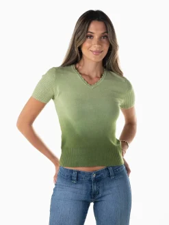 Camisola malha com degradê